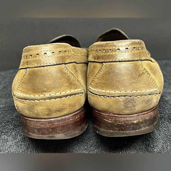 Rare Hobson’s Custom Grade Leather Handmade Loafers Size 12 MADE IN ITALY main image 5